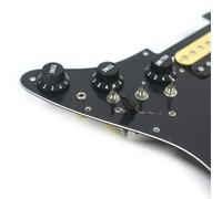 Electric Guitar Pickguard Pickup SSH Pickguard Wiring Loaded Prewired + Silence Converter ST Electric Guitar Double Coil Pickup(B)