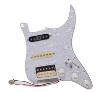 Electric Guitar Pickguard Pickup SSH Prewired Loaded Pickguard Set Alnico 5 Humbucker Pickups For ST Electric Guitars Replacement Parts