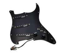 Electric Guitar Pickguard Pickup SSS Ainico 5 Single Coil Pickups 7-Way Type Fully Loaded Prewired Pickguard For Guitar Electric Guitar(A)