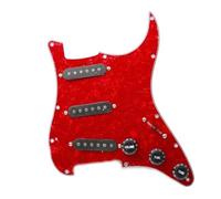 Electric Guitar Pickguard Pickup SSS Pickups 11 Holes 3Ply Single Coil Electric Guitar Pickguard Pickup Loaded Prewired Plate For ST(E)