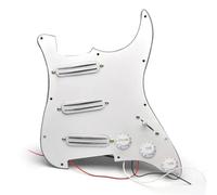 Electric Guitar Pickguard Pickup SSS Prewired Pickguard Mini Humbucker Electric Guitar Loaded Prewired Scratchplate For ST Style Guitar(M)
