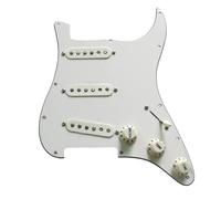 Electric Guitar Pickguard Pickup SSS Prewired ST Guitar Pickguard Loaded With Alnico 5 Pickups Suitable For Electric Guitar(B)