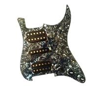 Electric Guitar Pickguard Pickup ST Electric Guitar Dual Single And Double Pickguard Pickup HSH SSH Single Single And Double Pickguard Pickup(A)