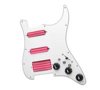 Electric Guitar Pickguard Pickup ST Electric Guitar Single Single Double Pickguard Pickup With Independent Pickup Converter SSH Five-stage Converter(D)