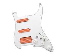 Electric Guitar Pickguard Pickup ST Electric Guitar Single Single Double Pickguard Pickup With Independent Pickup Converter SSH Five-stage Converter(C)