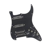 Electric Guitar Pickguard Pickup ST Guitar SSH Coil Splitting Prewired Pickguard Two Humbucker + One Humbucker 9K/9K/15K +Silence Converter(A)