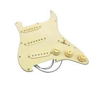 Electric Guitar Pickguard Pickup ST SQ Electric Guitar Double Coil Pickup With Singlecut Wiring Loaded Prewired SSS Guitar Pickguard Assembly