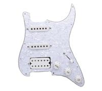 Electric Guitar Pickguard Pickup ST SQ Single Single Double Electric Guitar Pickguard Front Cover Circuit Pickup Circuit Guitar Pickguard Pickup(C)