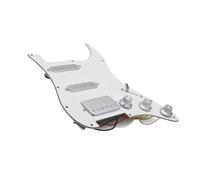 Electric Guitar Pickguard Pickup ST SSH Pickup Pickguard Electric 48/50/52 Brass Cover Humbucker Loaded Prewired Scratchplate Assembly