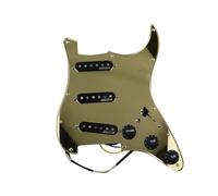Electric Guitar Pickguard Pickup Wiring Harness Guitar 7-Way Type Fully Loaded Prewired Pickguard SSS Ainico 5 Single Coil Pickups Set Guitar Parts(G)