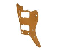 Electric Guitar Pickguard Replacement | Aluminum Alloy Scratch Defensive Guard for Easy Installation | Preserves Guitar Body from Use/Scratches/Damage (Copper)