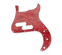 Electric Guitar Pickguard Set Electric Guitar 3 Ply Pickguard PVC 9/13 Holes With Screw(Red 13Hole)