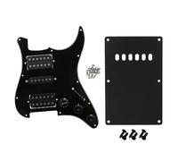 Electric Guitar Pickguard Sets HSH 3 Ply SSS Single Coil and Tremolo Spring Trem Cover Back Plate