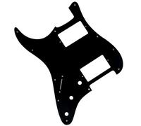 Electric Guitar Pickguards 11 Holes For For ST Left Handed USA/Mexico Standard HH Guitar Parts Electric Guitar Parts (Color : 01)