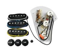 Electric Guitar Pickup Ainico5 250K Wiring Harness(Black)