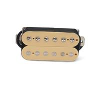 Electric Guitar Pickup Alnico 5 Aluminum Nickel Cobalt Series Double Coil Pickup Double Block Pickup White Copper Base(Bridge D)