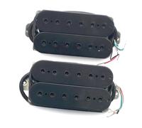 Electric Guitar Pickup Alnico 5 Aluminum Nickel Cobalt Series Double Coil Pickup Double Block Pickup White Copper Base(Set D)