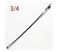 Electric Guitar Pickup Carbon Fiber Violin Bow 5 Sizes 4/4 3/4 1/2 1/4 1/8 Wild Tone Black Horse Hair(Approx. 69cm)