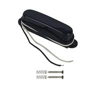 Electric Guitar Pickup Closed Neck Pickup Ceramic Magnet Gold/chrome Plated/black Option Suitable For TL Electric guitar pickup (Color : Black)
