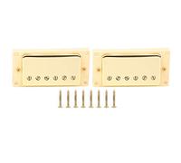 Electric Guitar Pickup Guitar Pickup Set Lightweight Sturdy Practical for Professional Guitarist Guitar Lovers(Yellow frame)