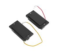 Electric Guitar Pickup, Metal Double Coil Closed Pickup Set Bridge and Neck Double Coil Closed Guitar Pickups Musical Instrument Parts