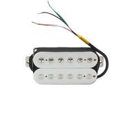Electric Guitar Pickup Set Alnico 2-Electric Guitar Pickup N-50 7-8K B-52 8-9K Humbucker Double Coil Pickup Guitar Parts Black And White(D)