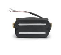 Electric Guitar Pickup Set Dual Rail Ceramic Humbucker Electric Guitar N-10K/B-16K Double Coil Pickup Coil Splitting Pickup Black(A)