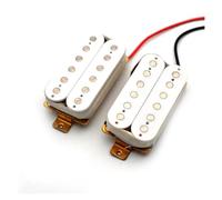 electric guitar pickup set Electric Guitar Pickup Wiring Harness Prewired 5-way Converter 2T1V Pickup For ST Electric Guitar Black-White (Color : HH, Size : 2)