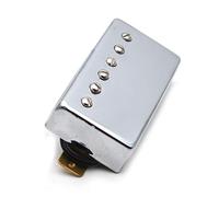 Electric Guitar Pickup Set Six-string LP Electric Guitar Double-coil Pickup Semi-enclosed Copper Shell Pickup Single Row 69.5 * 39MM Bridge(B,Bridge)