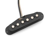 Electric guitar pickup single coil staggered magnetic column pickup fiber cardboard wire clip with shell for ST/SQ electric guitar Electric Guitar Instrument Pickups(Bridge 52MM)