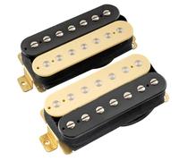 Electric Guitar Pickup Uncovered Humbucker 7-String Electric GuitarAlnico 5 Neck Bridge Pickup(Zebra Set)