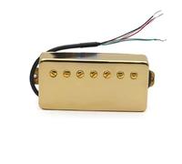 Electric Guitar Pickups 7 String LP Guitar Brass Cover Humbucker Slotted Screw 8.5K/14K Coil Splitting Pickup For Electric Guitar(Bridge C)