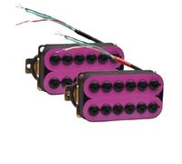 Electric Guitar Pickups Adjustable Metal Double Coil Electric Guitar Pickups Humbucker Guitar Accessories Various Colors Available(O)