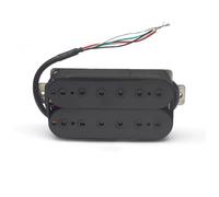 Electric Guitar Pickups Alnico 5 Humbucker Pickup Double Coil Electric Guitar Bridge Pickup Black Guitar Parts Warm Sound Black(Bridge)