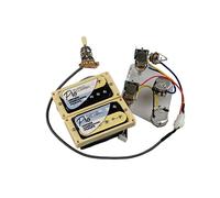 Electric Guitar Pickups Alnico 5 Humbucker Pickups ProBucker Push/Pull Wiring Harness Pickup-Set For Electric Guitars(Zebra YE Frame)