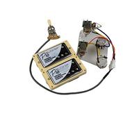 Electric Guitar Pickups Alnico 5 Humbucker Pickups ProBucker Push/Pull Wiring Harness Pickup-Set For Electric Guitars(Chrome YE)