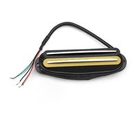 Electric Guitar Pickups Alnico 5 Twin Blade Humbucker Mini Double Coil Pickup 9K 13K For ST Single Size Pickup Electric Guitar Replacement(B)