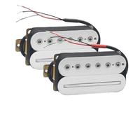 Electric Guitar Pickups Electric Guitar Humbucker Pickup Blade/Hex Screw Adjusting Dual Coil Guitar Pickup With 4-Conduct Cable/Coil Splitting(K)