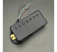 Electric Guitar Pickups Guitar Brass Cover Humbucker Slotted Screw 8.5K/14K Coil Splitting Pickup For 7-String Electric Guitar(Bridge A)