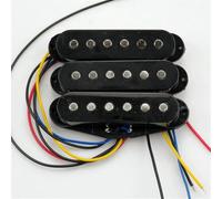Electric Guitar Pickups Guitar Pickups Single Coil Electric Guitar Pickups 1 Set 3pcs(Black)