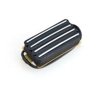 Electric Guitar Pickups Hot Rail 2-Dual Blade Electric Guitar High Output Track Type Four Coil Humbucker Pickup(Black)