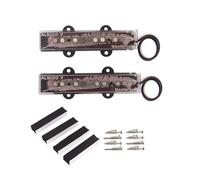 Electric Guitar Pickups, Medium Bridge Pickup Neck, Jazzes, Bass with Mounting Screws, Electric Guitar Part Replacement Set, 4 Strings for Bridge Pickup