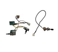 Electric Guitar Pickups SH1n SH4 4C Black Humbucker Pickup With Set 1V2T Push Pull Wiring Harness(A)