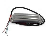 Electric Guitar Pickups Twin Blade Pickup Mini Humbucker Dual Rail 9K For FD ST Electric Guitar Replacement Multi Colour(Transparent)