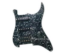 Electric Guitar Plate Single Single Double Panel With Pickup Circuit Converted Into A Full Set Of Black Panel