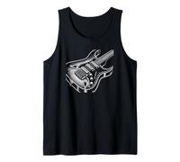 Electric Guitar Player Guitarist Musician Rock Music Lover Tank Top