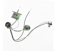 Electric Guitar Pre-installed Wiring Harness 250K/500K Large Potentiometer 3-position Circuit 1V1T (1B1A)(250K)