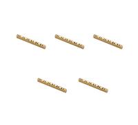 Electric Guitar Pre-Slotted Brass Nut Replacement 12 String Guitar Top Nut Up-Saddle Music Instrument Parts Easy Install Electric Guitar Nut Replacement