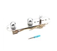 Electric Guitar Prewired Switch Control Plate With 3-Way Switches Knob Prewired Loaded Guitar Control Plate Replacement Prewired Guitar Wiring Harness Electronics Kit