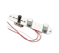 Electric Guitar Prewired Switch Control Plate With 3-Way Switches Knob Prewired Loaded Replacement